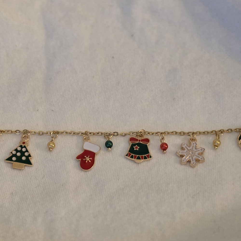 Christmas Charm Bracelet